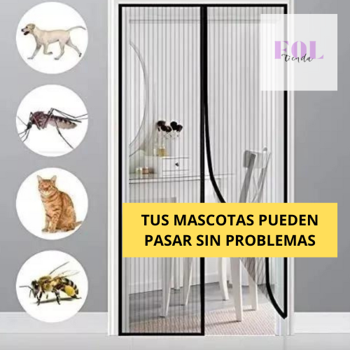 CORTINA MAGNÉTICA ANTIMOSQUITOS