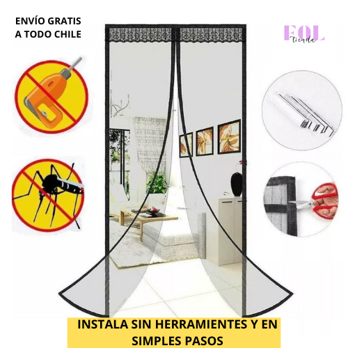 CORTINA MAGNÉTICA ANTIMOSQUITOS
